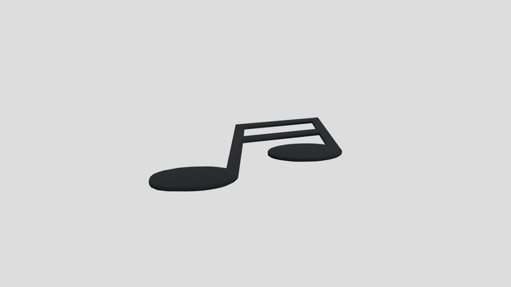 Nota musical - Tipo 3 – Free 3D Model STL