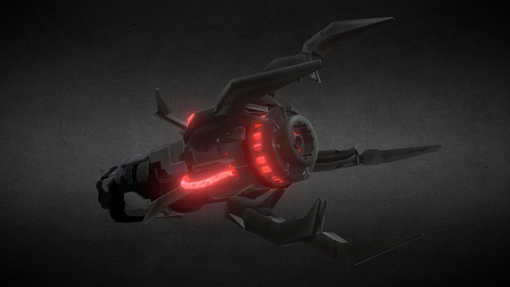 Empire Destroyer Cannon 3D Model