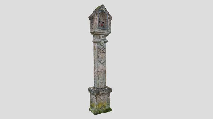 Medieval shrine 8k scan 3D Model