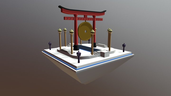 JapanesseKong 3D Model