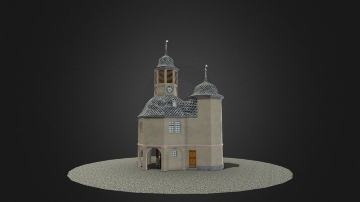 hugenottenrathaus 3D Model