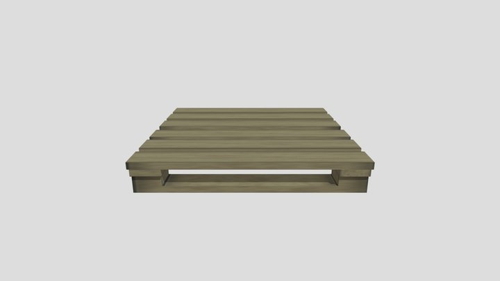WoodPallet 3D Model