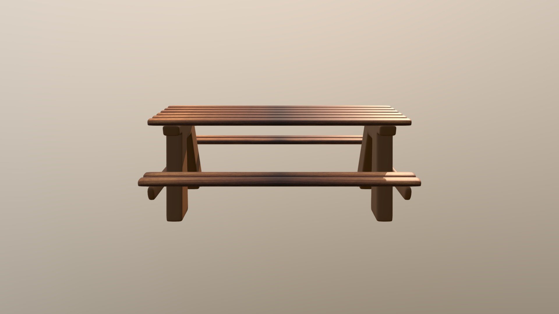 Mesa del parque