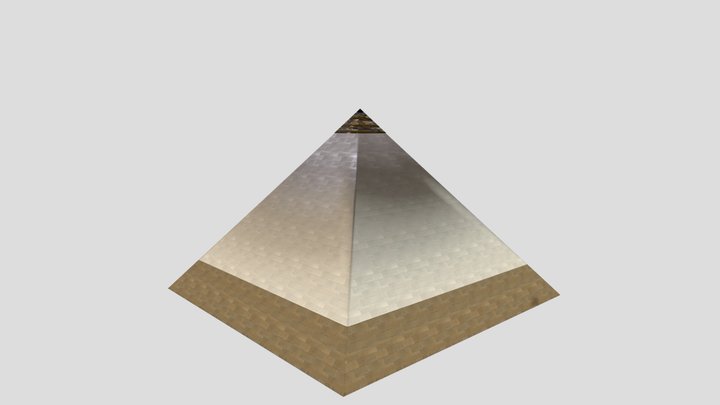 Egyptian Pyramid 3D Model