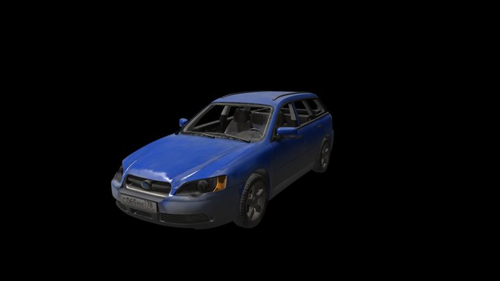 2005 Subaru Legacy B4 – Modello 3D gratuito STL