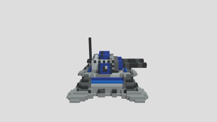 Guardian Defense Turret 3D Model
