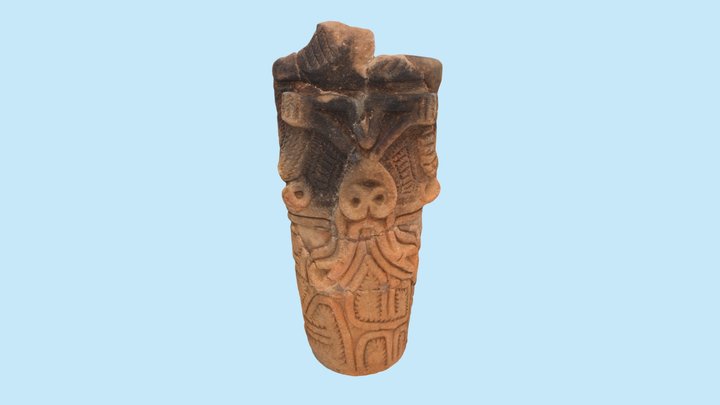 縄文土器　勝坂式 3D Model