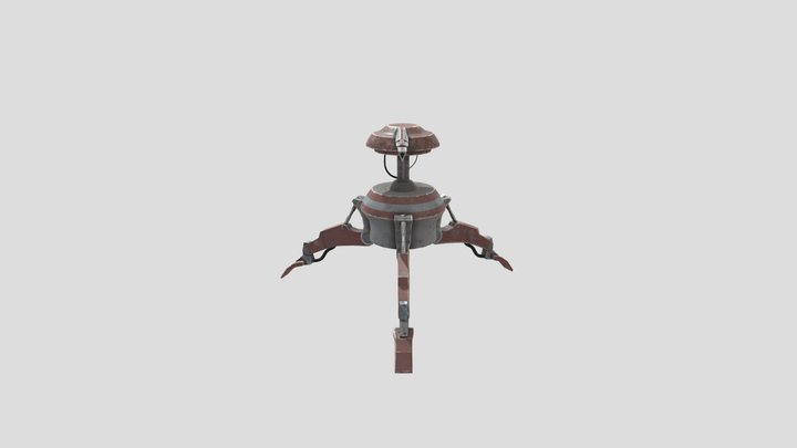 Turret 3D Model