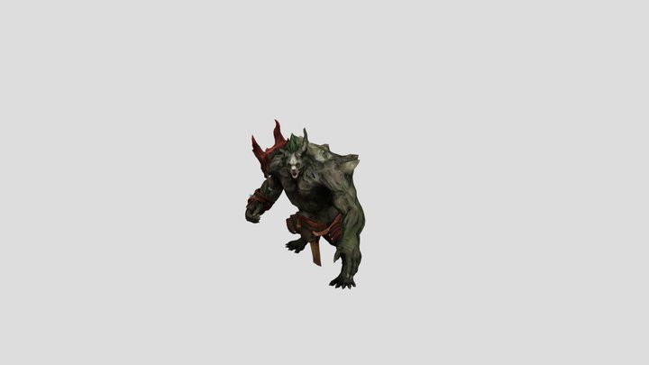 Standing Taunt Battlecry 3D Model