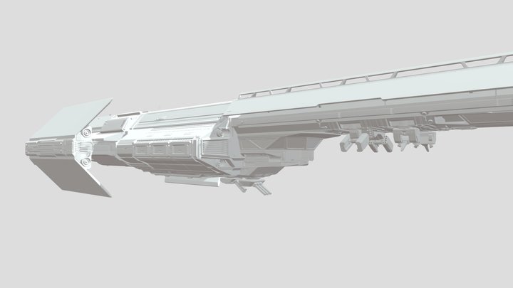 Ship 3D Model