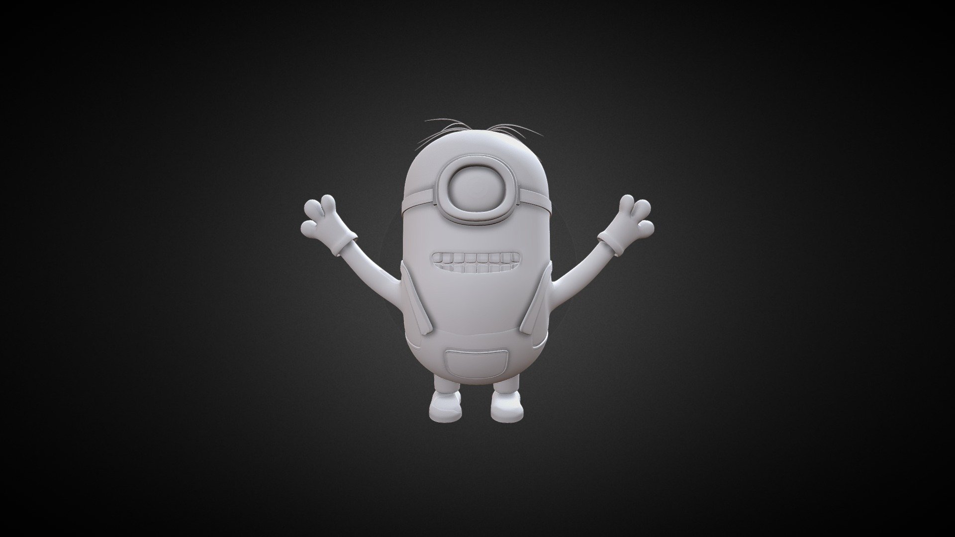 Minion 3d print model - 3D model by Mikle (@cgamit786) [966d0e9 ...