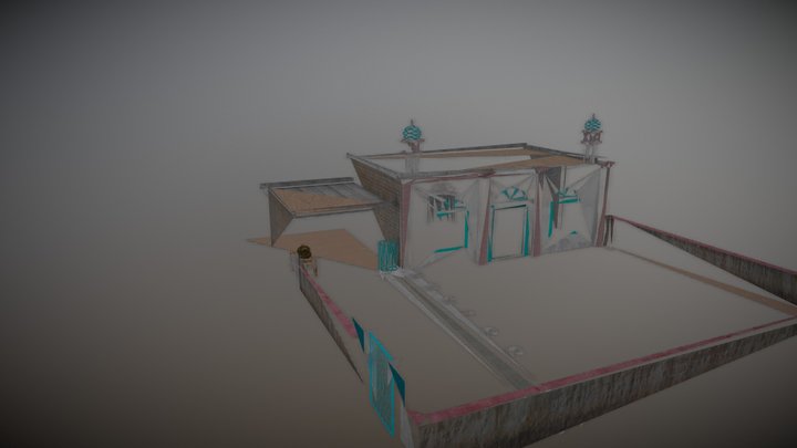 Village Mosque 3D Model