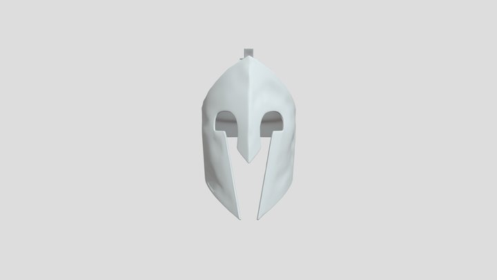Spartan Helmet 3D Model