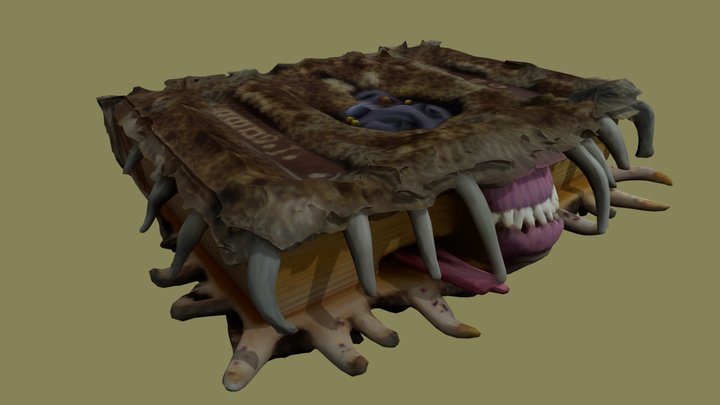 The Monster Book Of Monsters – Modello 3D gratuito STL