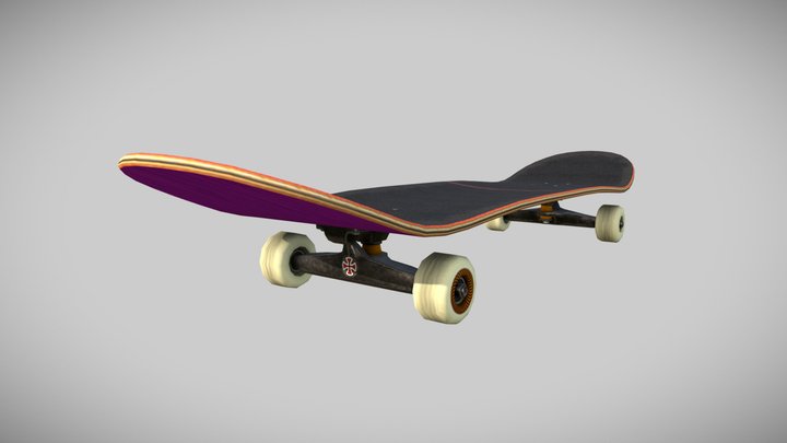 Skateboard 3D Model