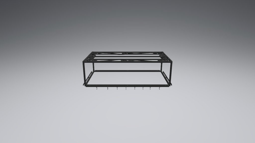 Pot Rack 2 - 3D model by S & J Iron (@sjiron) [966fd71] - Sketchfab