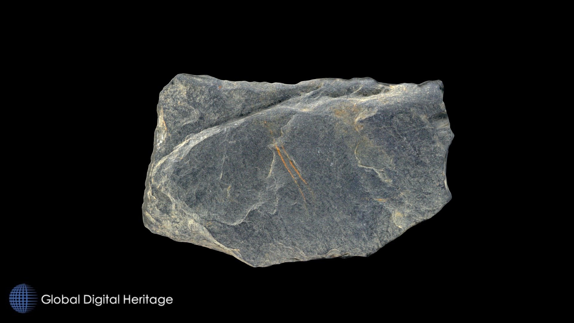 Slate Fragment, XFP-087. Sanak Island, Alaska
