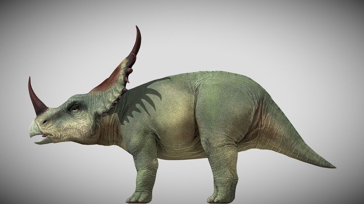 JP:OG Styracosaurus – Modelo 3D gratuito STL