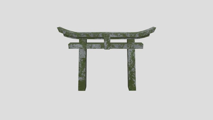 torii gate 3D Model