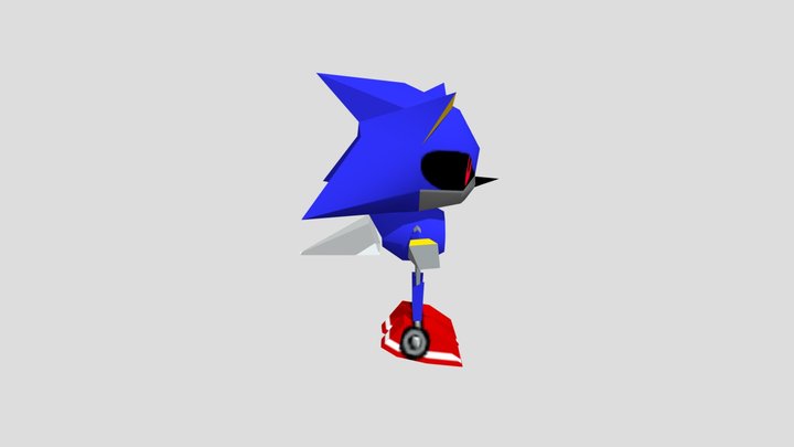 sonic R metal sonic 3D Model