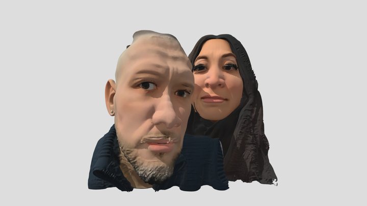 Antonio e Letizia 3D Model