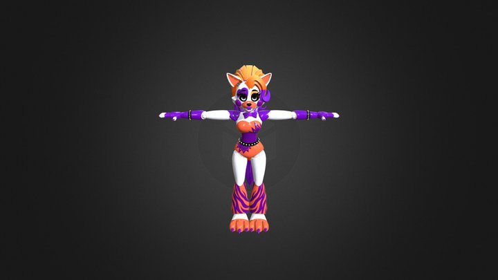 Glamrock_Lolbit 3D Model