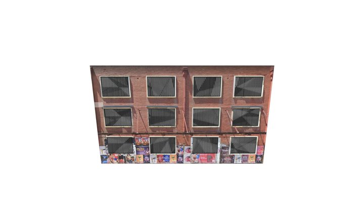 woolstore windows 3D Model