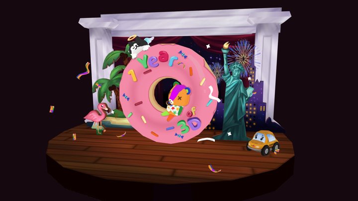 Unfinished Project 3D Model