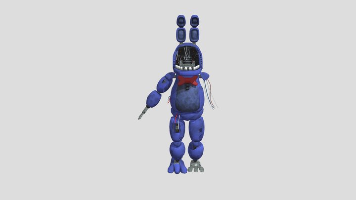 withered_bonnie_fnaf_2_old 3D Model