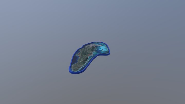 San Andres Island 3D Model