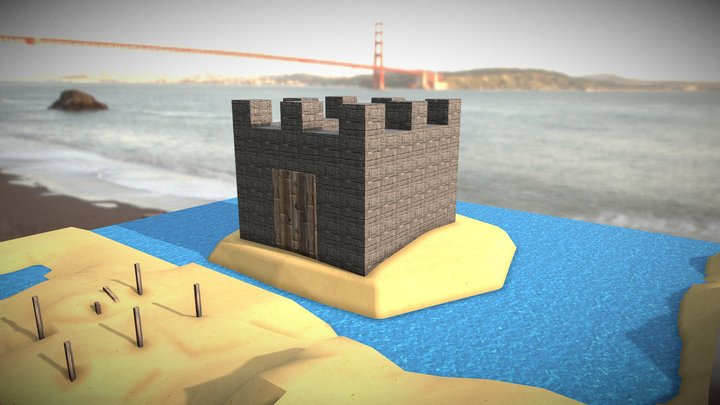 Castle Concept 3D Model