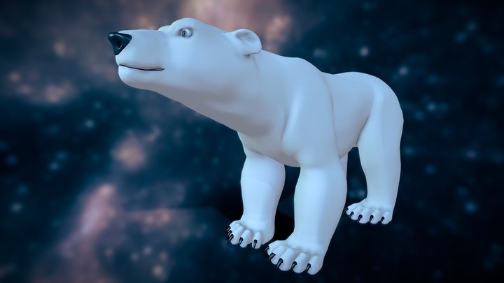 Blender Bear 3D Model