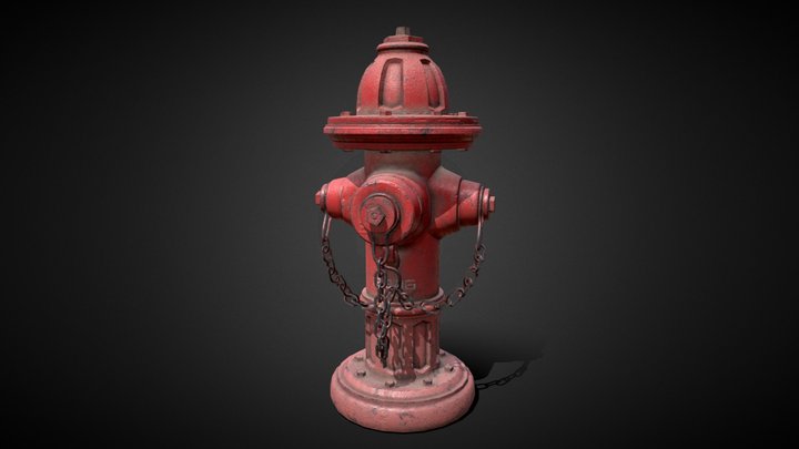 Realistic_Fire_hydrant 3D Model