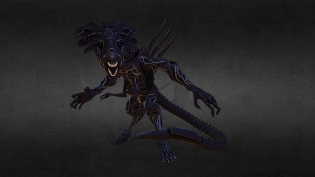 Minimate Alien Queen 3D Model