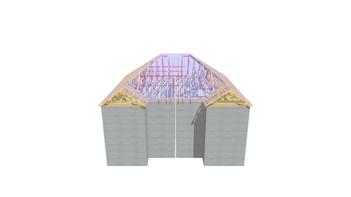 6646DA _ Muir Homes - Lewis 16 Semi 3D Model