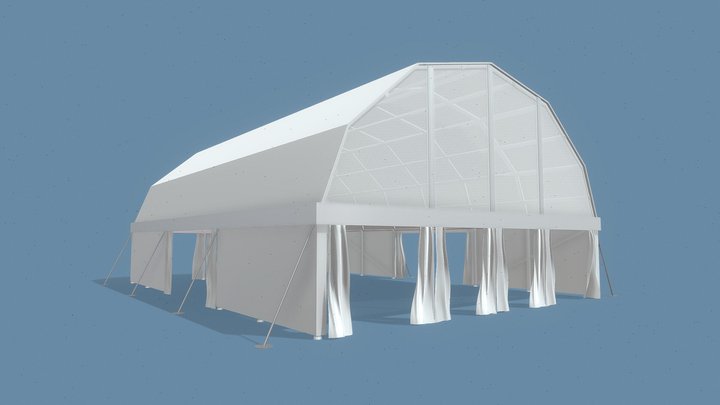 Festival Tent 3D Model