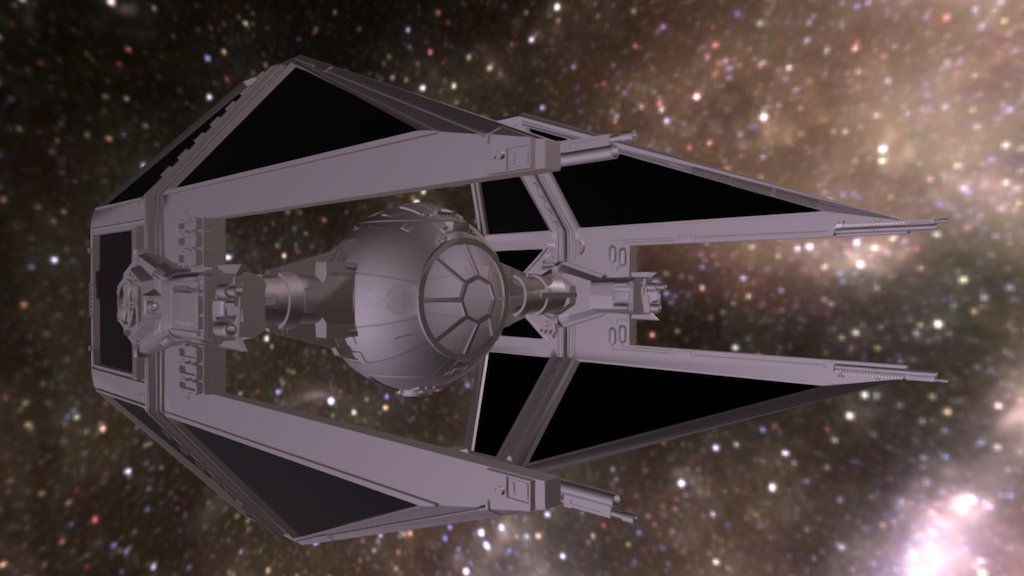 Tie interceptor - 3D model by peckdj [96797e8] - Sketchfab