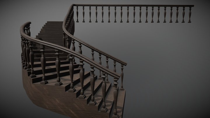 Staircase 3D Model