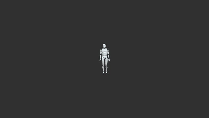 Sees Something Around The Corner 3D Model