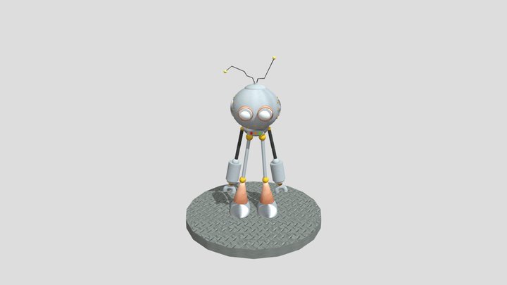 Task 1 Finished Robot 3D Model