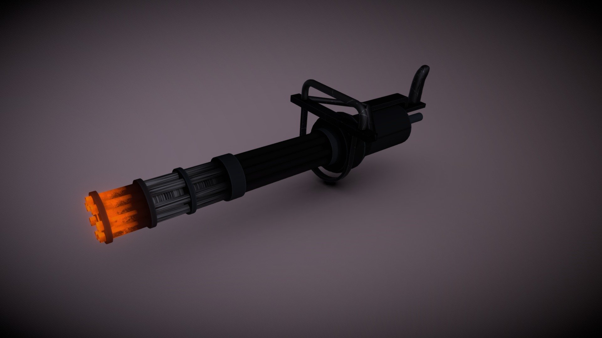 Minigun - 3D model by Terren746 [967ad7c] - Sketchfab