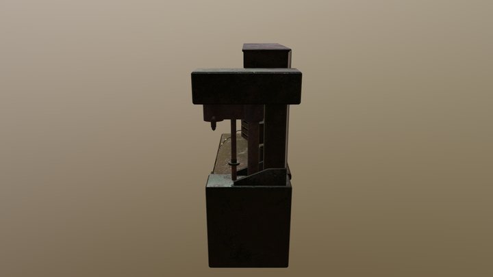 WorkBench Level 3. Rust 3D Model