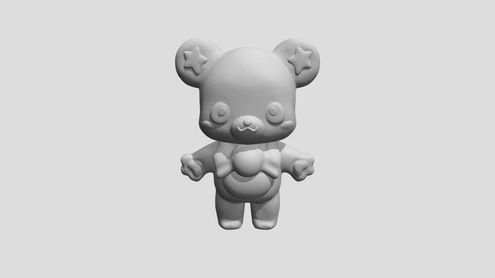 Starry Bear 3D Model
