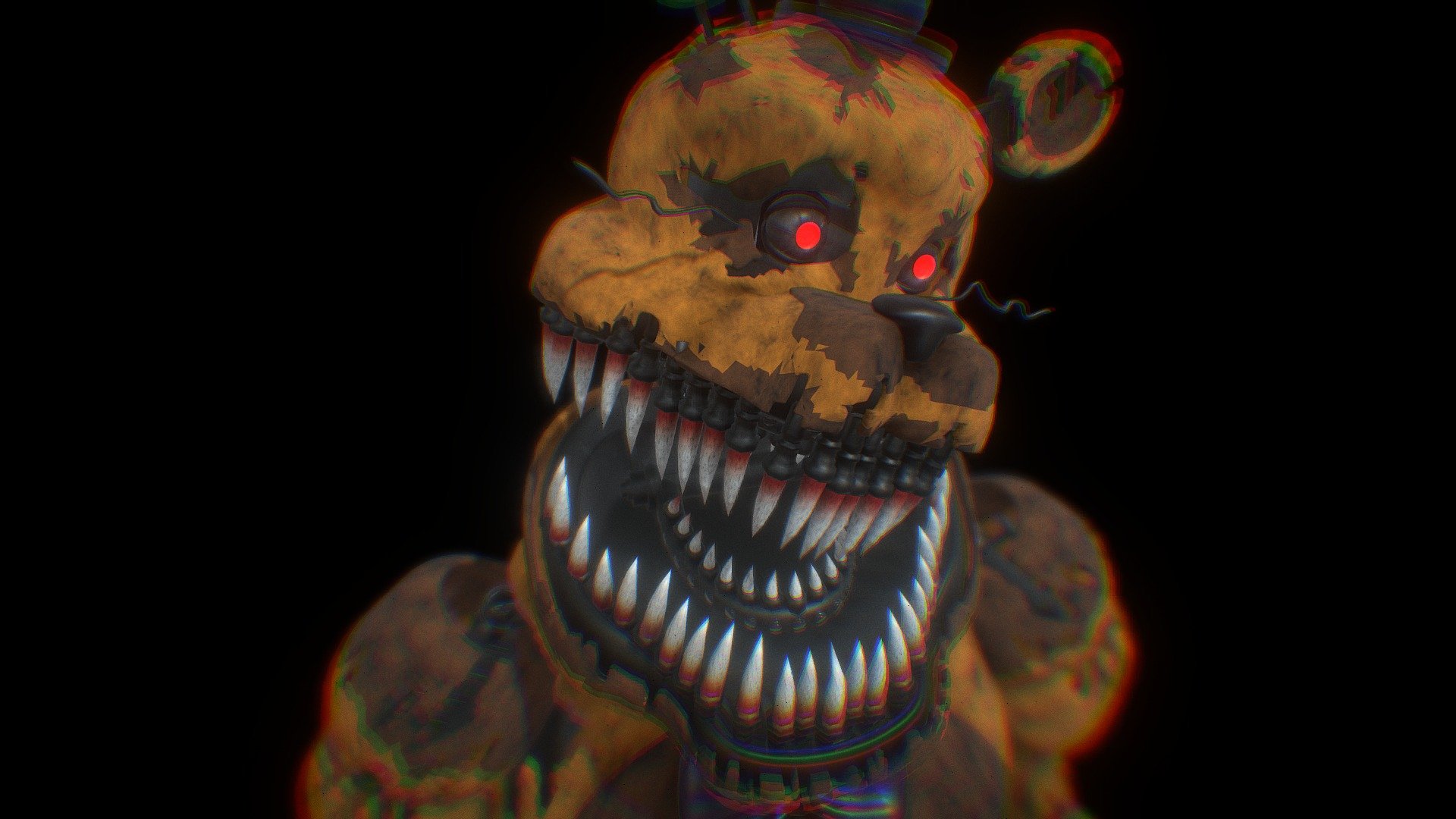 MistBerg Nightmare Fredbear (ported from sfm) - Download Free 3D model by  little funny guy (@Rftvghbjnk) [967c5d8]