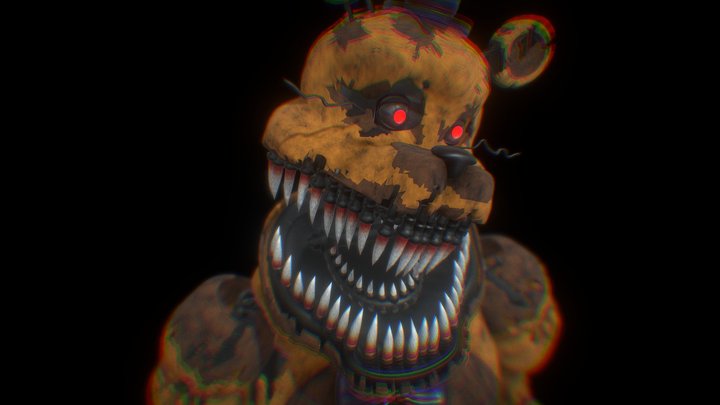 Nightmare Fredbear - Download Free 3D model by Superevilspringtrap1738  (@Jahbogard) [2cd1fd8]