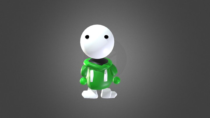 cartoon cool cute 3D Model