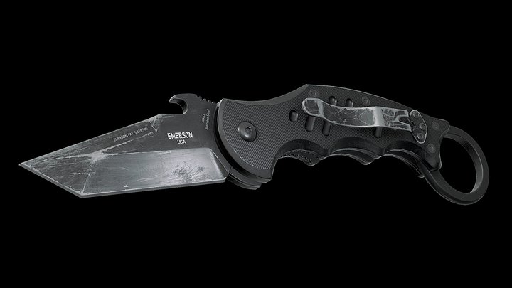 Karambit Knife 3D Model