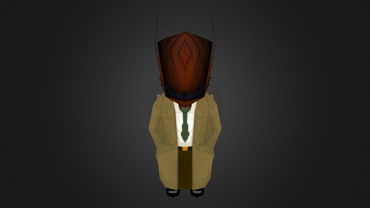 Detective C. Roach 3D Model