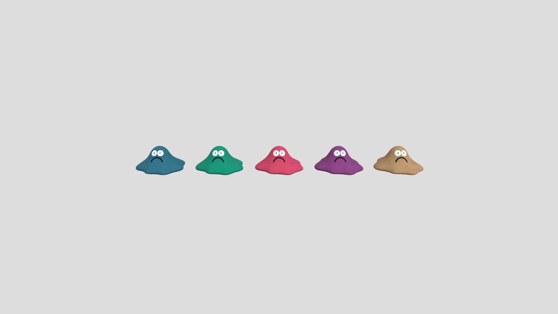 EarthBound Slimes - Download Free 3D model by BionicKota [967e9a2 ...