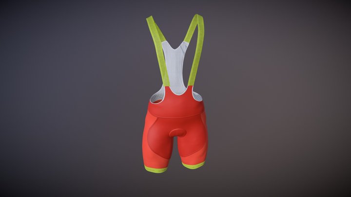 Modleo culotte ciclista 3D Model